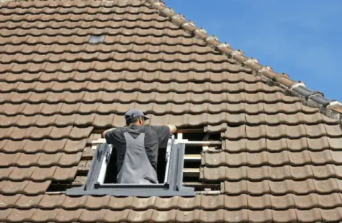 Pose de velux - Sainte-Catherine